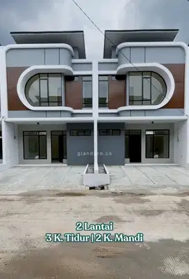 Rumah mewah cicilan 4jt an, dekat sumarecon strategis dan akses luas