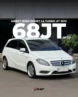Mercedes Benz B200 Sport W246 2012 CBU 1.6 Turbo Putih