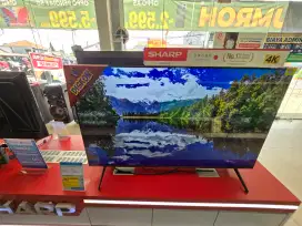 Promo cicilan homecredit tv Sharp 4T-c55hj6000i 4k google tv