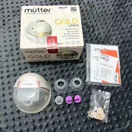 Mutter gold links pompa asi