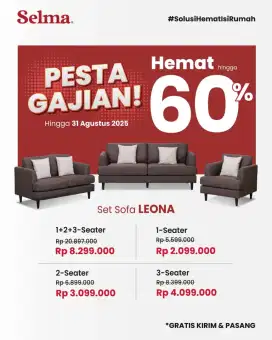 Sofa Tamu Selma by Informa