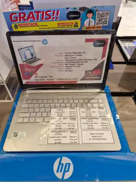 Promo Cicilan Bunga 0% Laptop HP Ryzen 5 Ram 16/512GB