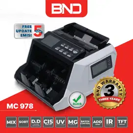 MESIN PENGHITUNG UANG | BND MC 978 (MIX – RUPIAH DOLAR EURO)