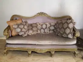 DIJUAL MURAH SOFA 3+2+1 BIGG SIZE JATI DAVINCI BSD CITY
