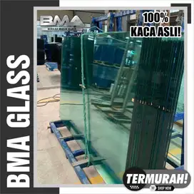 KACA POLOS/BENING/CLEAR (LEMBARAN)
