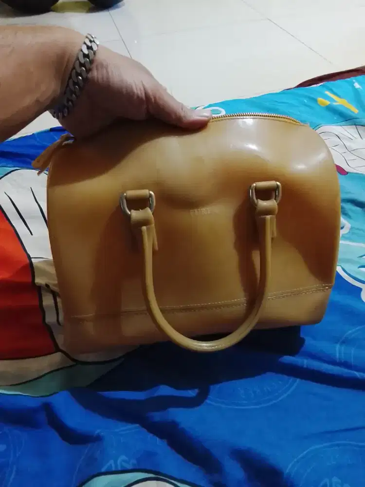 Vintage FURLA Jelly Bag Italy