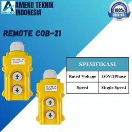 REMOTE COB-21 (380V) SINGLE SPEED - AMEKO