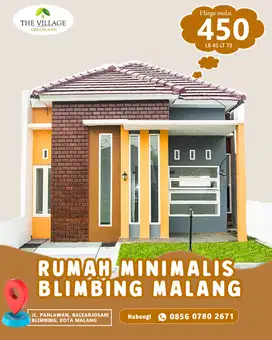 HUNIAN 450 JUTAAN DEKAT TERMINAL ARJOSARI KOTA MALANG