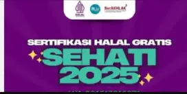 DIBUTUHKAN SALES SERTIFIKAT HALAL GRATIS