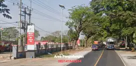 (H) Tanah LD 101 mtr, NOL Jalan Raya Propinsi, Caruban MADIUN Mantap