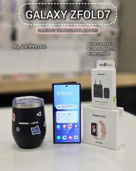 Samsung galaxy zfold7 free galaxy fit3