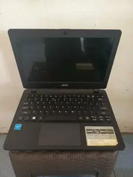 JUAL NOTEBOOK ACER ES1-131-C4Z1 INTEL CELERON N3060 RAM2GB HDD500GB