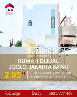 Dijual Rumah Little Santorini di Joglo, Jakarta Barat
