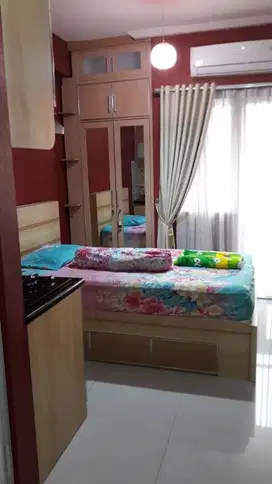 The green pramuka city apartemen studio sewa bulanan
