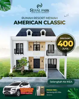 SPECIAL PROMO SPEKTAKULER RUMAH DI ATAS AWAN - HARGA GILA