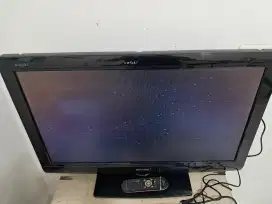 TV LCD Sharp rusak gambar tidak tampil hanya suara saja