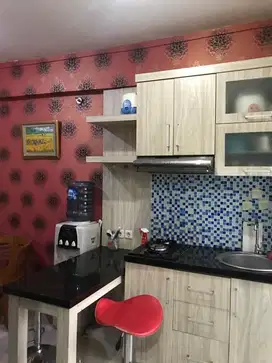 Dijual Apartemen the green pramuka city 2 kamar furnish