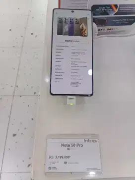 INFINIX NOTE 50 PRO 8/266GB PROMO CICILAN TANPA DP BUNGA 0%