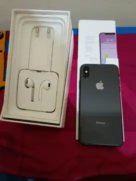 iphone x 256 ibox fullset