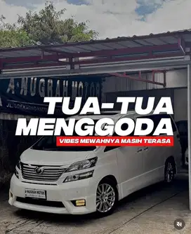 Low KM 70 RIBU || Toyota VELLFIRE ZG AUDIOLESS 2011 || ANM