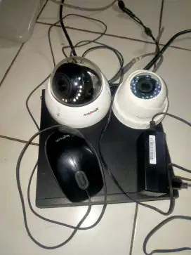 DVR Dhaua 4 chanel + harddik camera 2