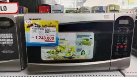 SHARP MICROWAVE R-25C1(S)IN CICILAN RINGAN