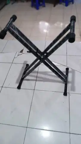 Stand Keyboard Baru double kaki