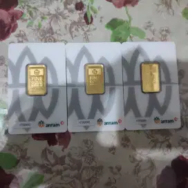 Jual Logam Mulia Emas Antam pecahan 5 gram th 2025 terbaru