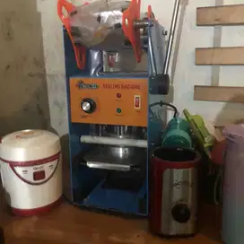 Paket kombo cup sealer+ timbangan digital
