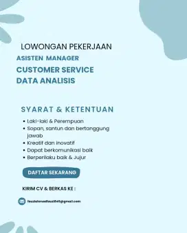 Lowongan pekerjaan terbaru