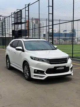 Toyota Harrier 2014 Putih Prem Adv + Bodykita Japan