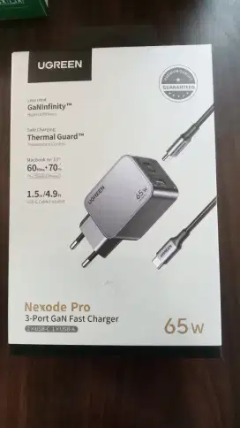 UGREEN Charger GAN NEXODE PRO PD Type C 65W 25871
