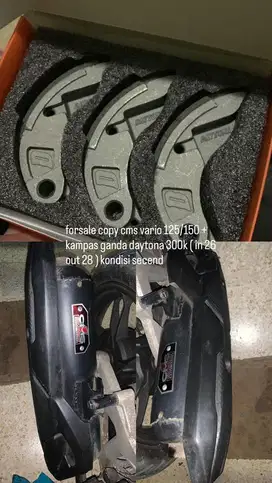 COPY CMS VARIO 125/150 + KAMPS GANDA DAYTONA VARIO 125/150