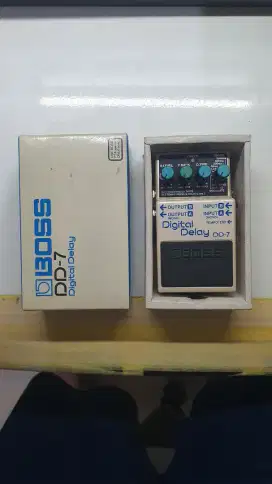 Di jual BOSS Digital Delay DD-7 Made in Taiwan