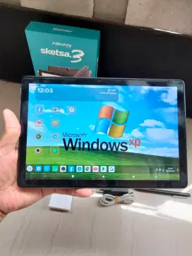 Tablet Advan sketsa 3 fullset  6/128GB Ada Minus baca deskrip iklannya