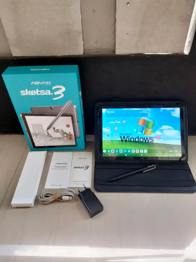 Tab Advan sketsa 3 fullset  6/128GB untuk lengkapnya baca deskrip ya