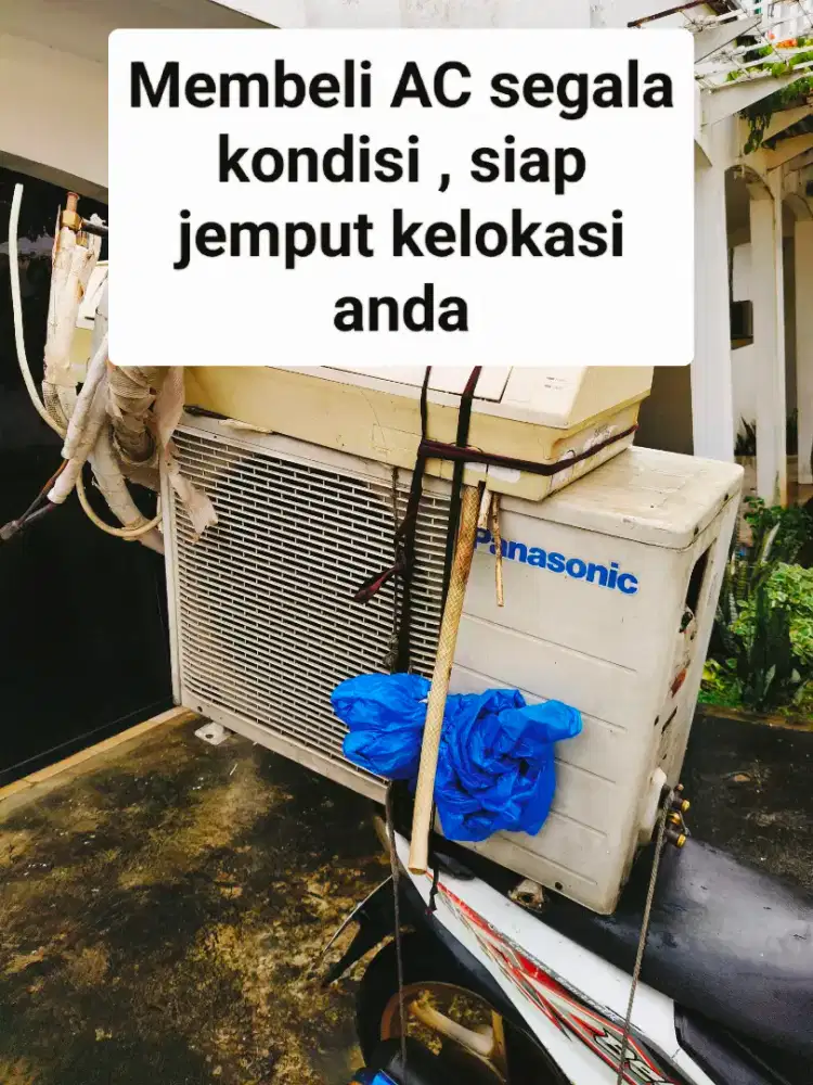 Terima AC bekas siap kelokasi