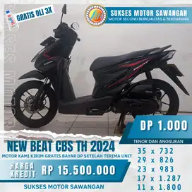 DAPATKAN GARANSI SERVICE DAN OLI GUYSS HONDA NEW BEAT CBS TH 2024