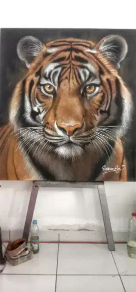 Lukisan harimau