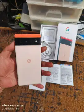 Google Pixel 6 Global 256Gb Mulus Normal Bisa TT Pastinya