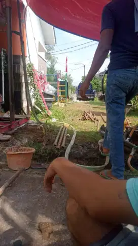 Pengeboran sumur air dalam jetpump jetpam