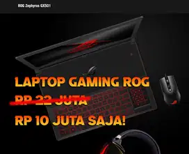 JUAL MURAH LAPTOP GAMING ROG Zephyrus