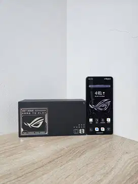 Asus ROG Phone 8 12/256 Gray Resmi Fullset Like New 12GB 256GB TAM