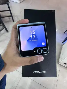 Samsung Z Flip 6 12/256gb Blue Fullset Mulus