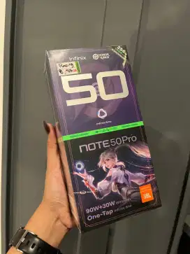 Infinix Note 50 Pro 8GB+8GB/256GB  Promo Murah New Segel