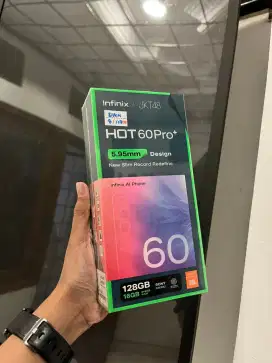 Infinix Hot 60 Pro+ 8GB+8GB/128GB Promo Murah New Segel