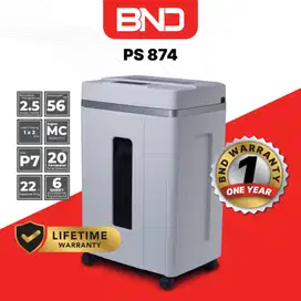 MESIN PENGHANCUR KERTAS | BND PS 874 MC (SUPER MICRO CUT)