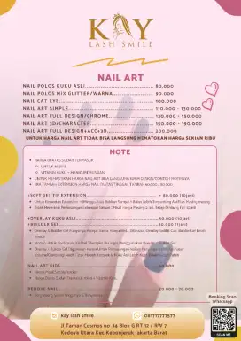 HOME SERVICE NAIL ART DAN EYELASH BROWBOMER