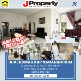 JUAL RUMAH KBP TATAR NAGANINGRUM BU JARANG!! LT 288