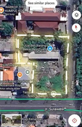 Cocok untuk Lapangan Padel Tanah Hook 0 Jl. Raya Sulawesi & Jl. Nias